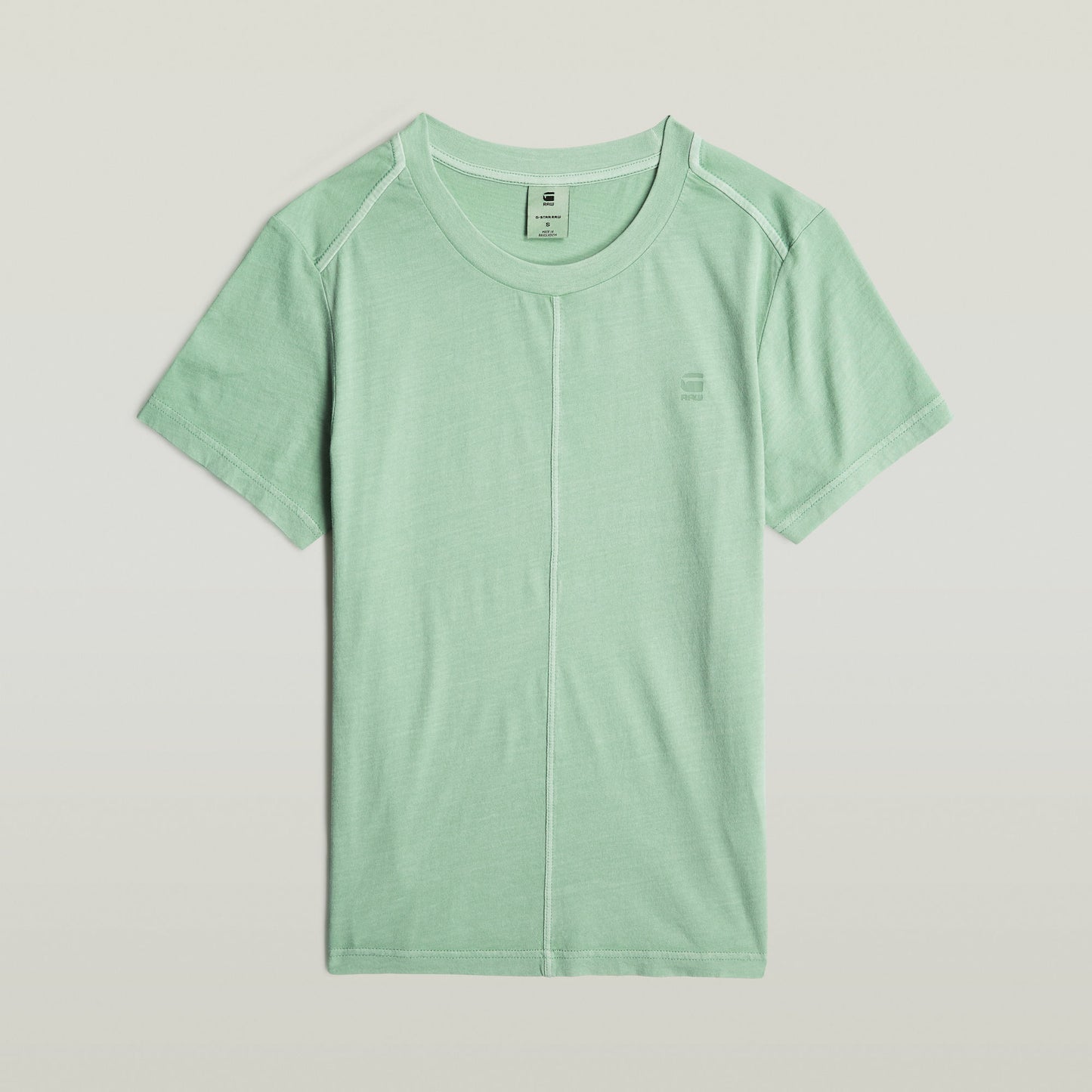 Camiseta Overdyed Front Seam