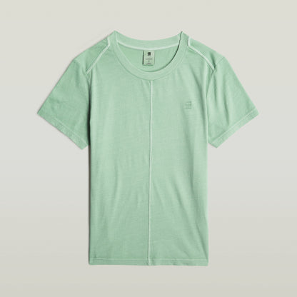 Camiseta Overdyed Front Seam
