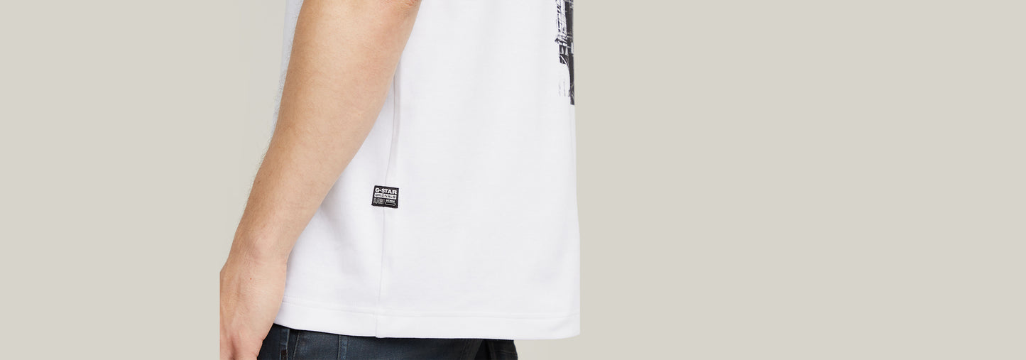 Camiseta Scaffolding Back Graphic