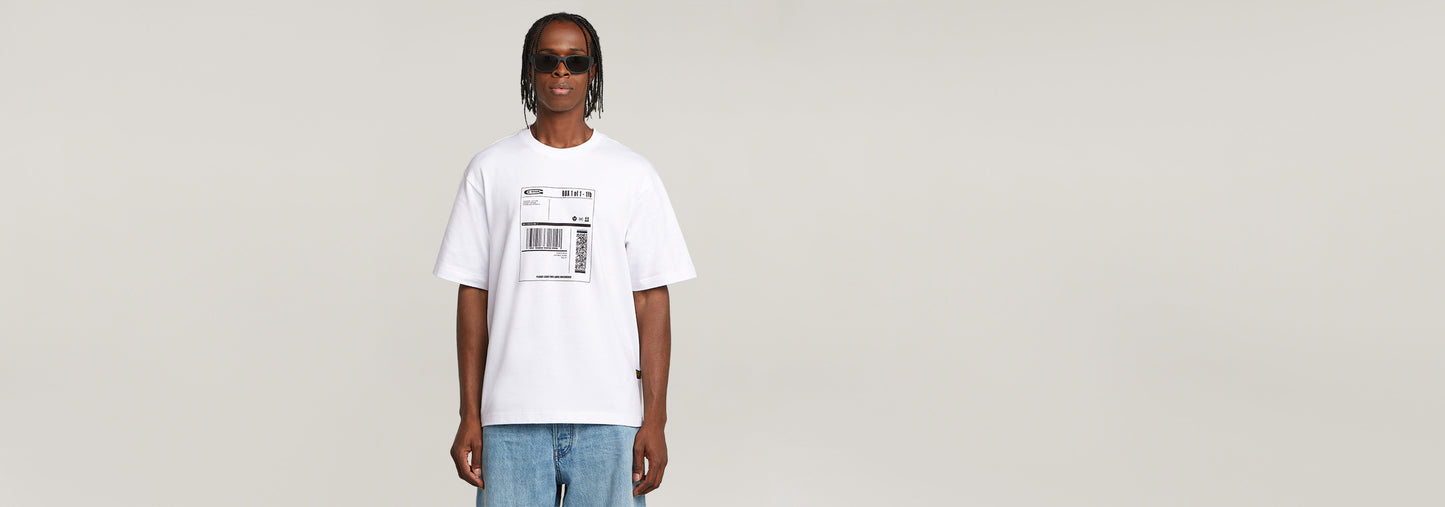 Camiseta Shipping Graphic Boxy