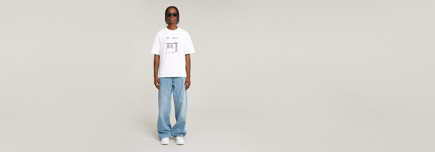 Camiseta Shipping Graphic Boxy