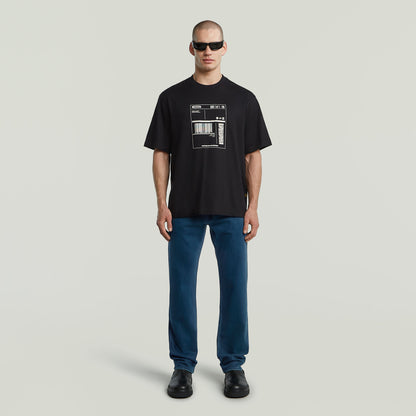 Camiseta Shipping Graphic Boxy
