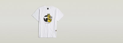 Camiseta Unisex Rhino Cartoon Loose