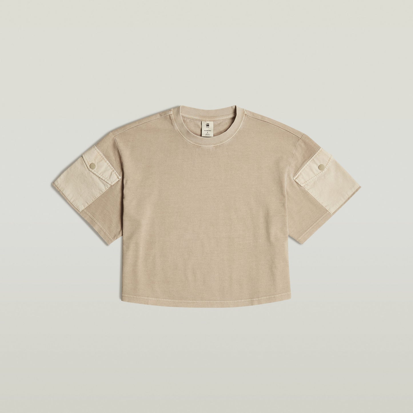 Camiseta Washed Mix Boxy Cropped