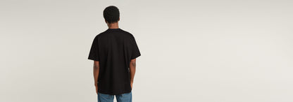Camiseta Woven Mix Pocket Loose