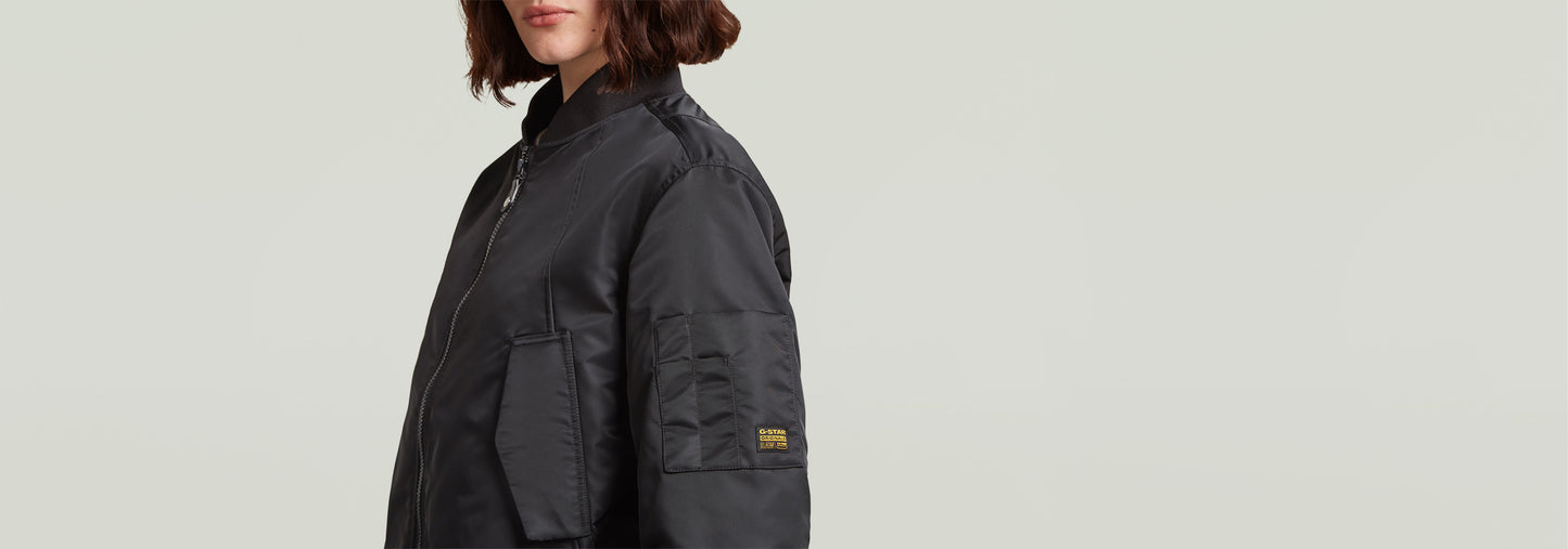 Cazadora De Aviador Padded