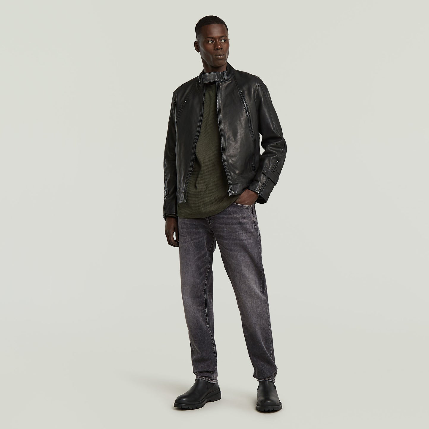 Chaqueta Biker Leather