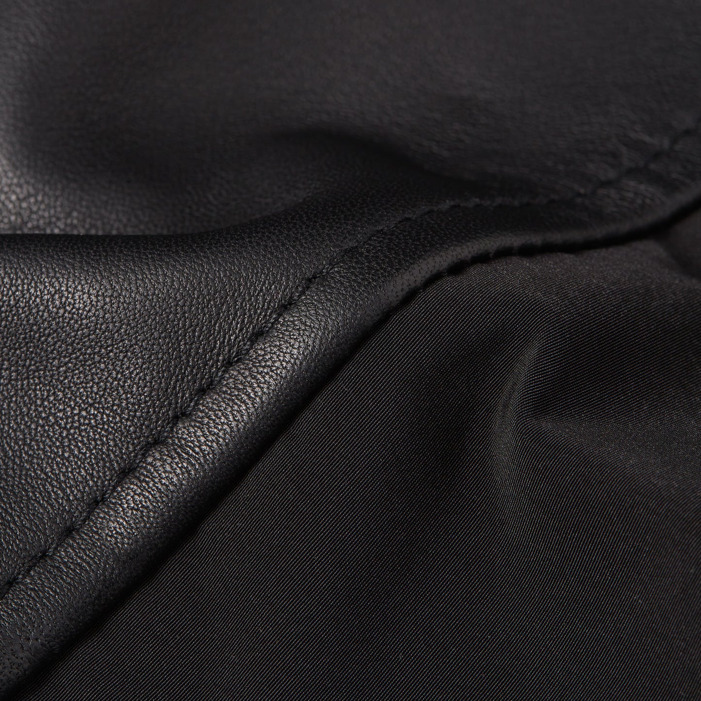 Chaqueta de cuero Varsity