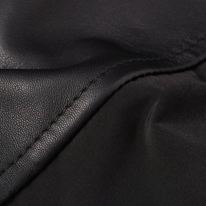Chaqueta de cuero Varsity
