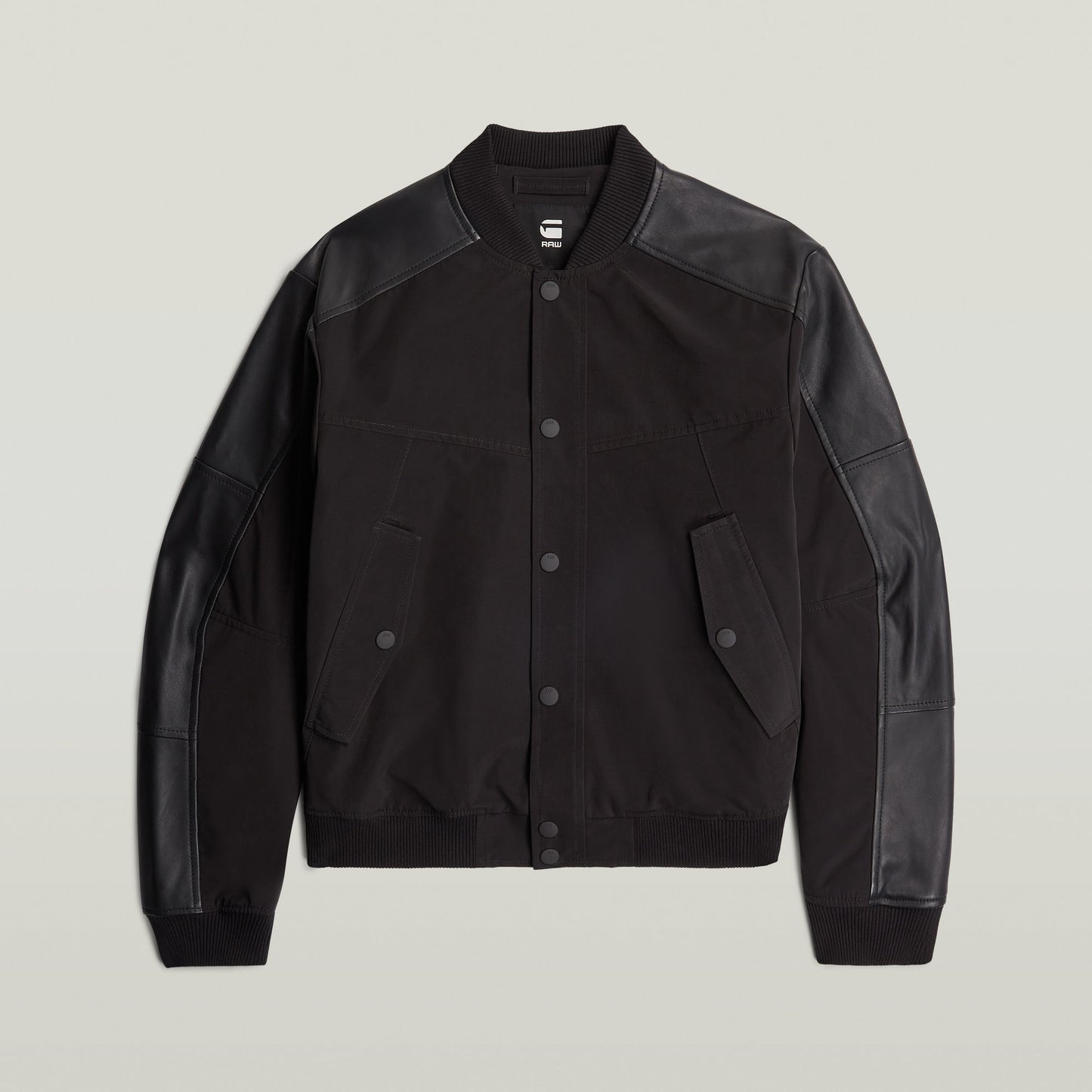 Chaqueta de cuero Varsity