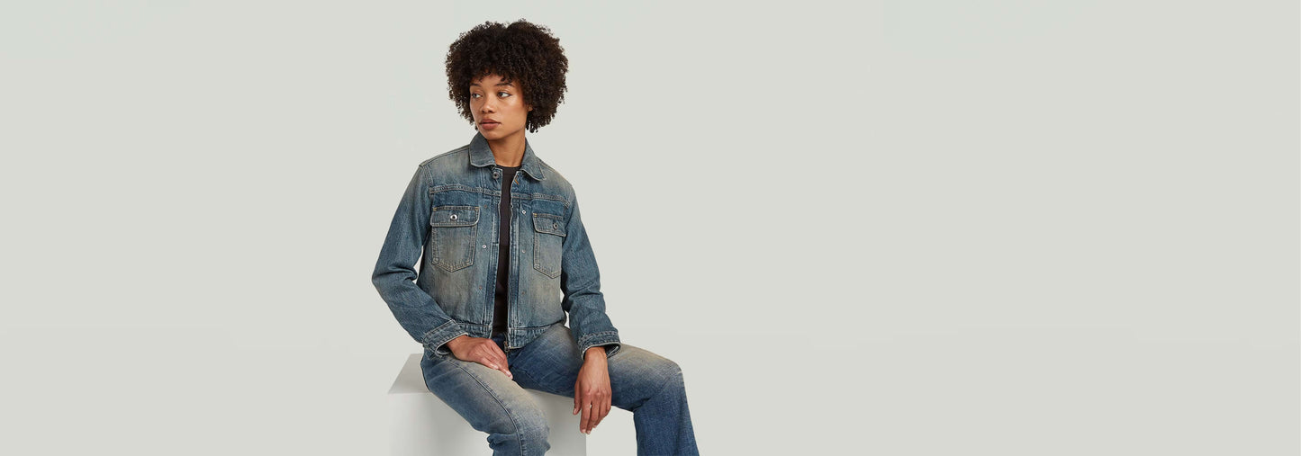 Chaqueta encogida Boxy
