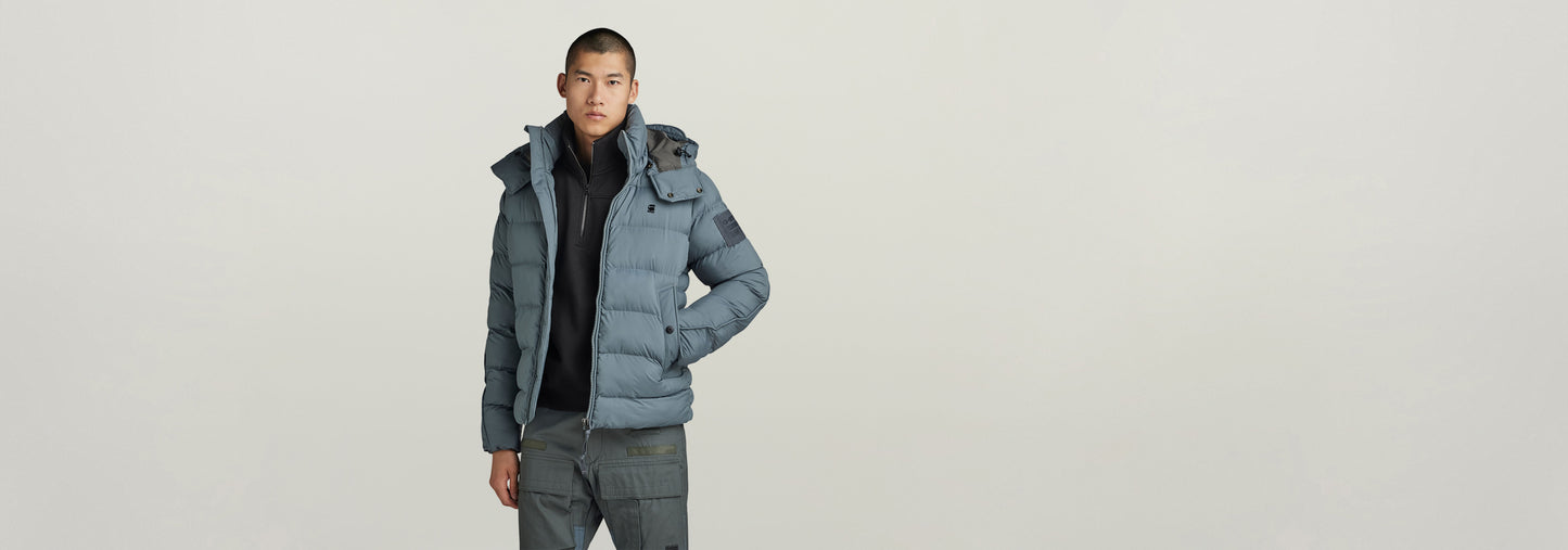 Chaqueta G-Whistler Padded Hooded
