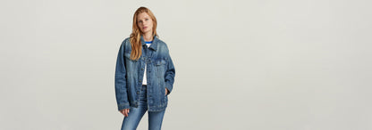 Chaqueta Oversized Western Evergreen