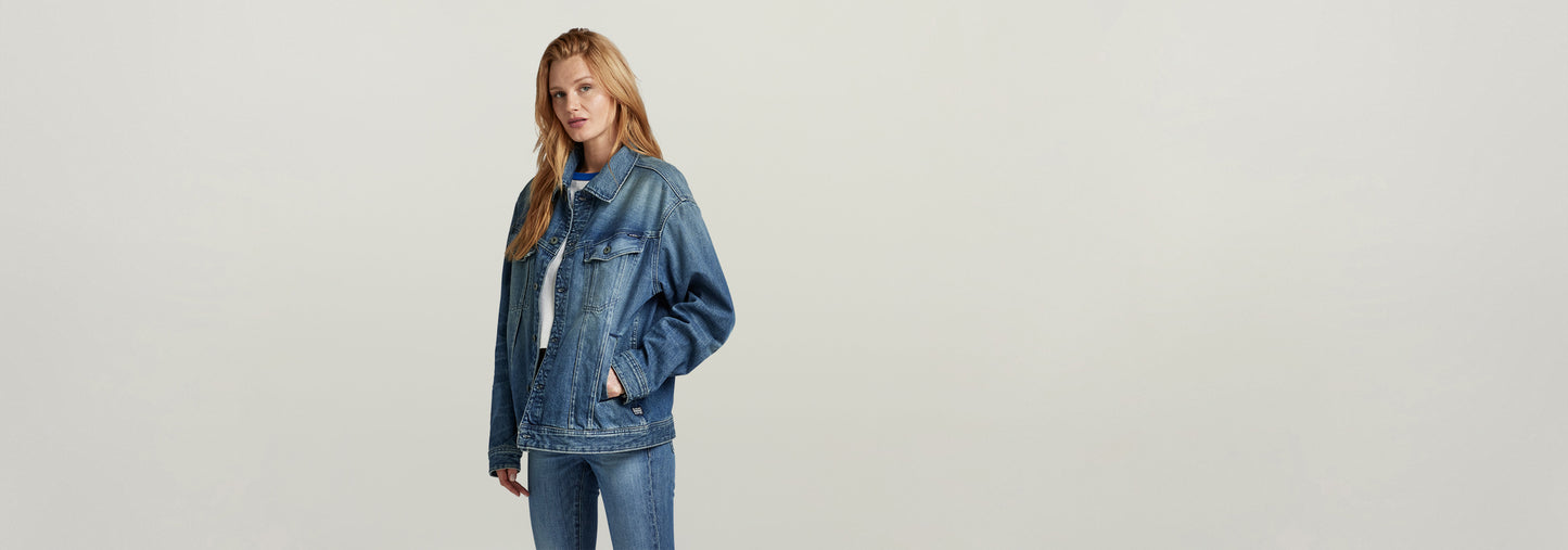 Chaqueta Oversized Western Evergreen