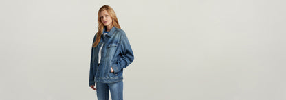 Chaqueta Oversized Western Evergreen