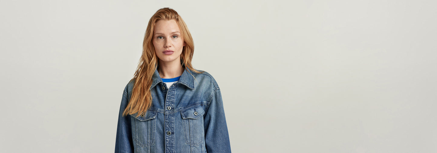 Chaqueta Oversized Western Evergreen
