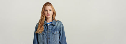 Chaqueta Oversized Western Evergreen