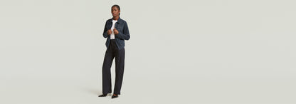 Chaqueta Pitched Hem Slim