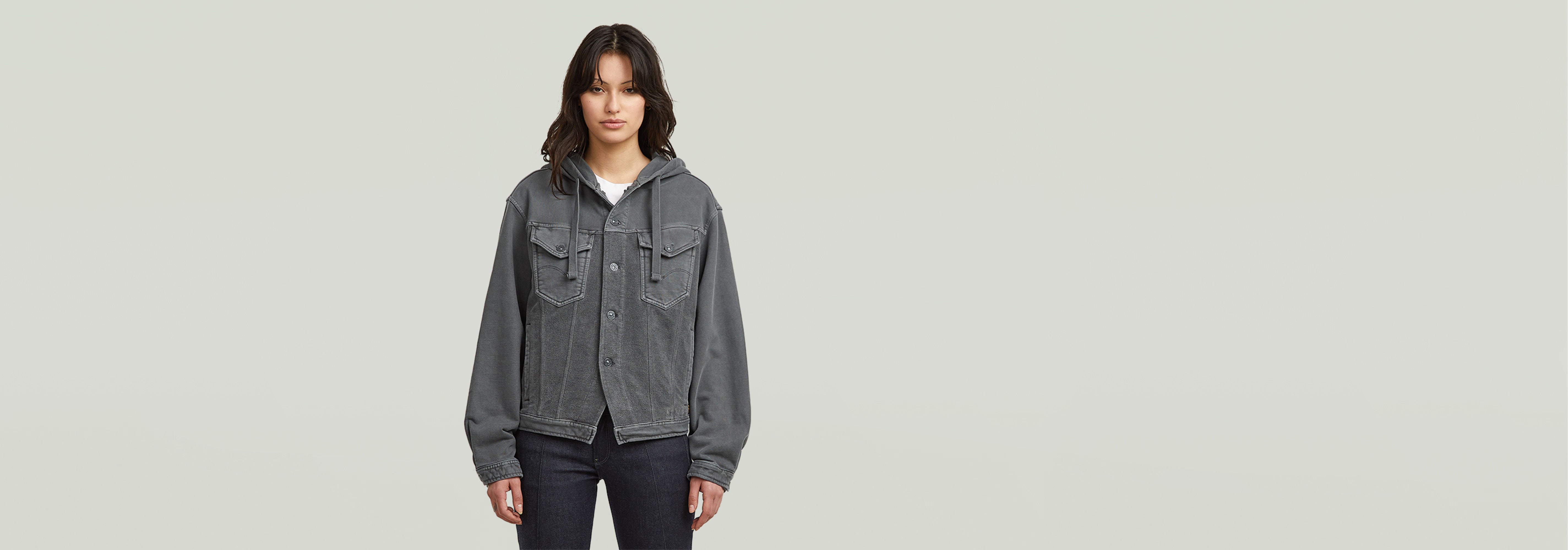 Chaqueta Buzo con capucha Washed