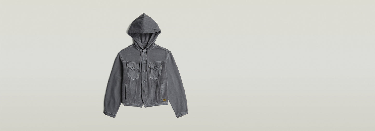 Chaqueta Buzo con capucha Washed