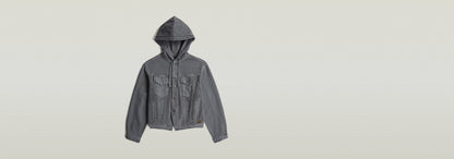Chaqueta Buzo con capucha Washed