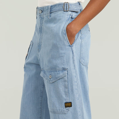 Jeans Belted Cargo Loose