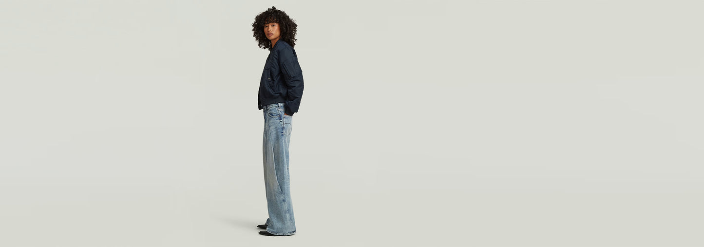 Jeans Contor Barrel Wide Pleat
