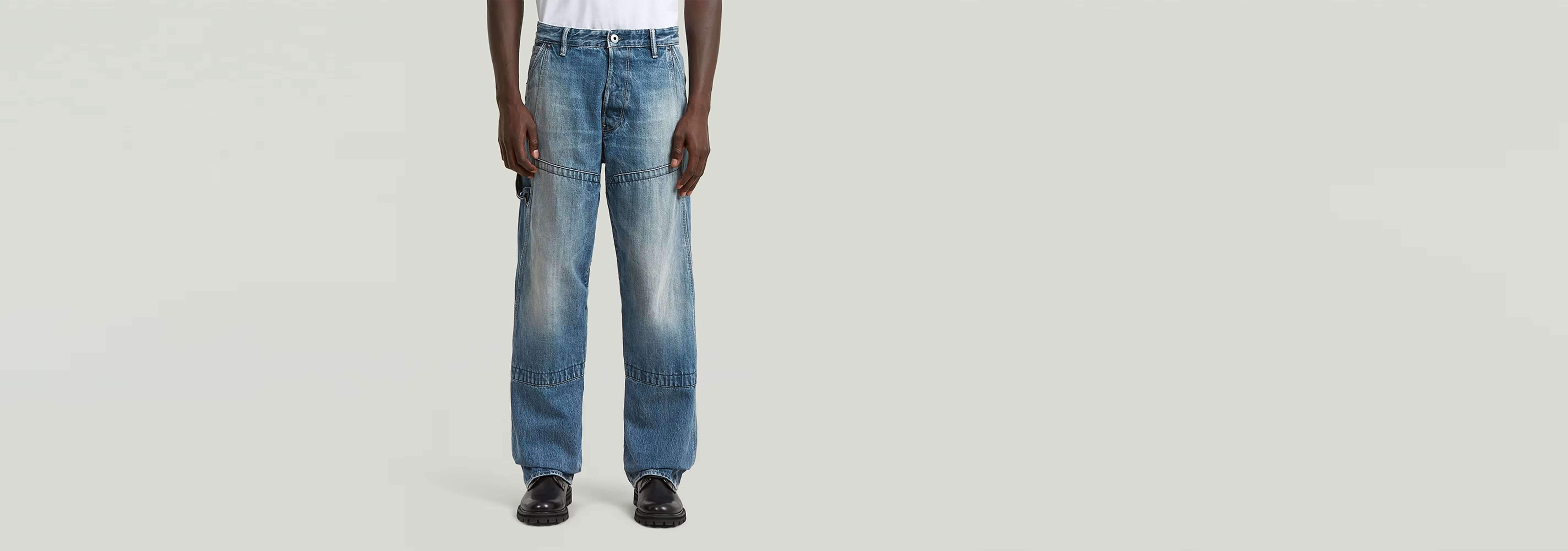 Jeans Contor Loose Carpenter en un diseño de corte holgado y cómodo, parte de la colección Anatomic Denim.