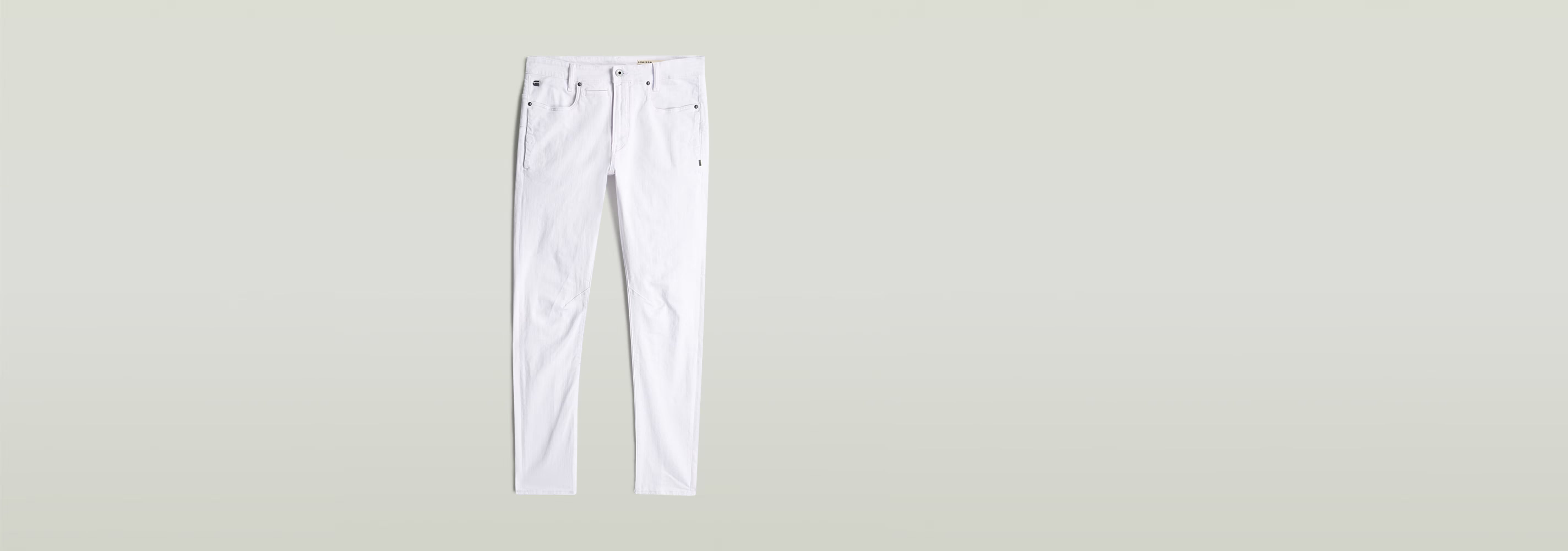 Jeans D-Staq Slim, 3D denim hybrid with multiple pockets for functionality and style.