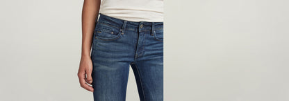 Jeans Midge Zip Mid-Waist Skinny