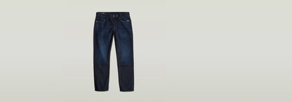 Jeans Mosa Straight, denim de 12,5 onzas, talle medio, pierna estrecha, cinco bolsillos, comodidad y elasticidad.