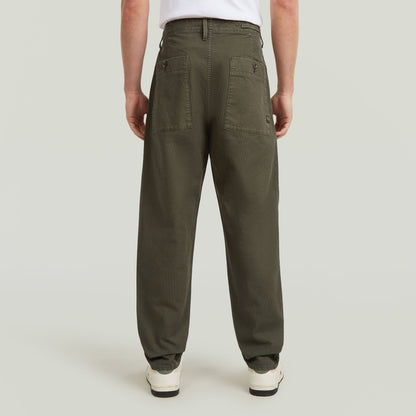 Jeans Pleated Chino Relaxed Tapered