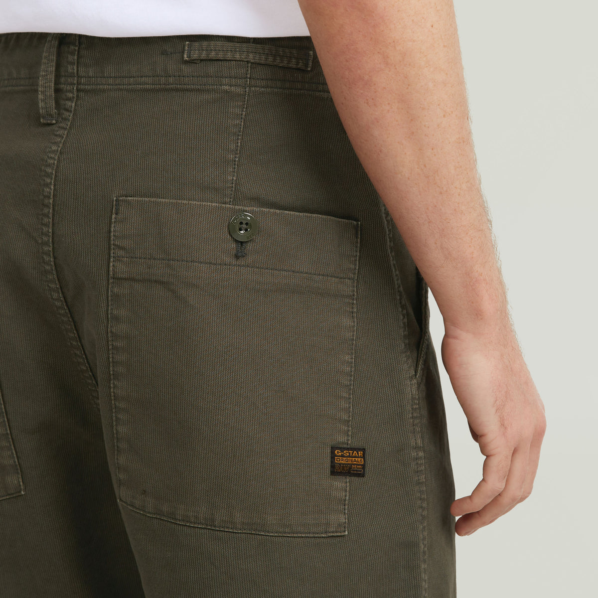 Jeans Pleated Chino Relaxed Tapered