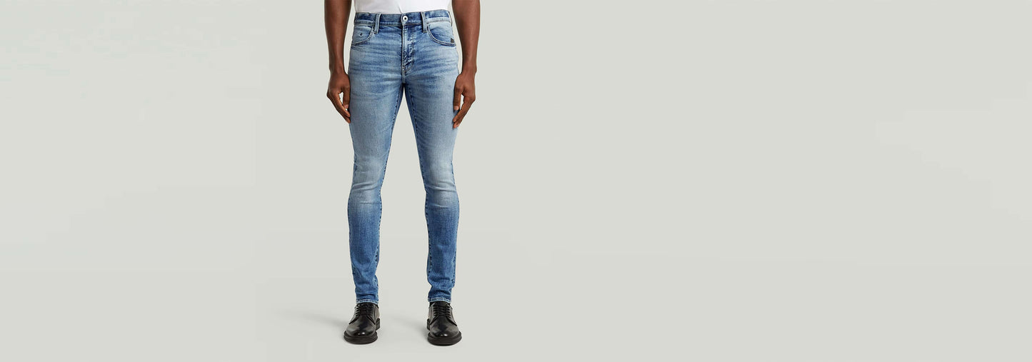 Jeans Revend FWD Skinny con efecto 3D, corte pitillo, estilo moderno y tejido ecológico.