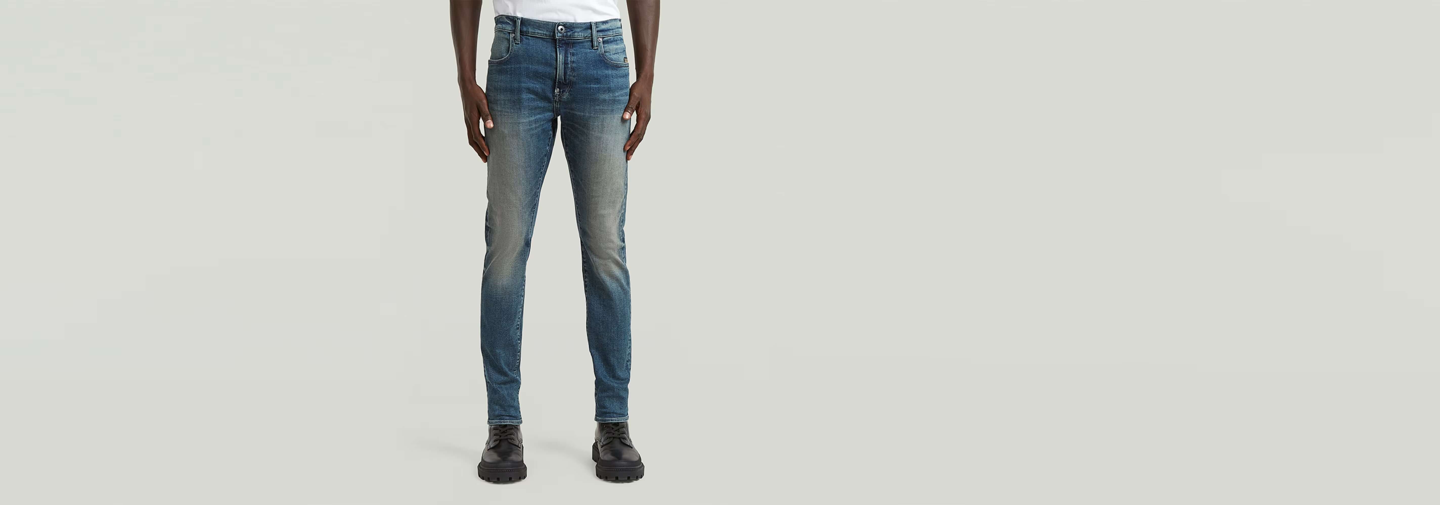 Jeans Revend FWD Skinny en corte pitillo con efecto 3D y diseño de cinco bolsillos.