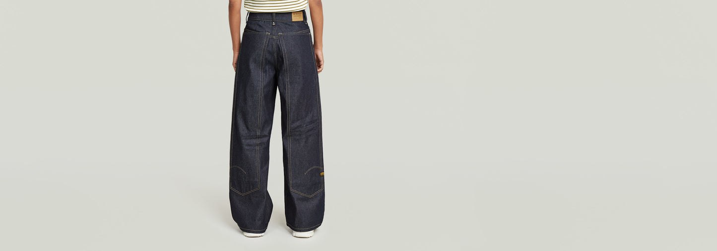 Jeans Skater Long Pocket High Loose