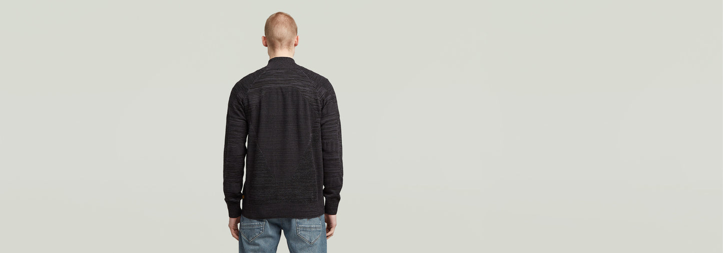 Jersey 3D Biker Full Zip