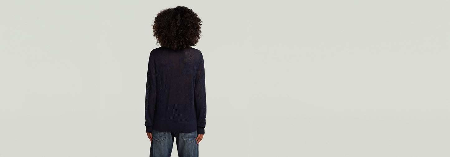 Jersey de punto Pointelle