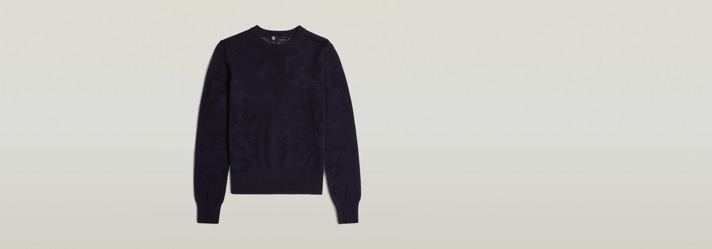Jersey de punto Pointelle