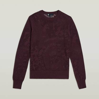 Jersey de punto Pointelle