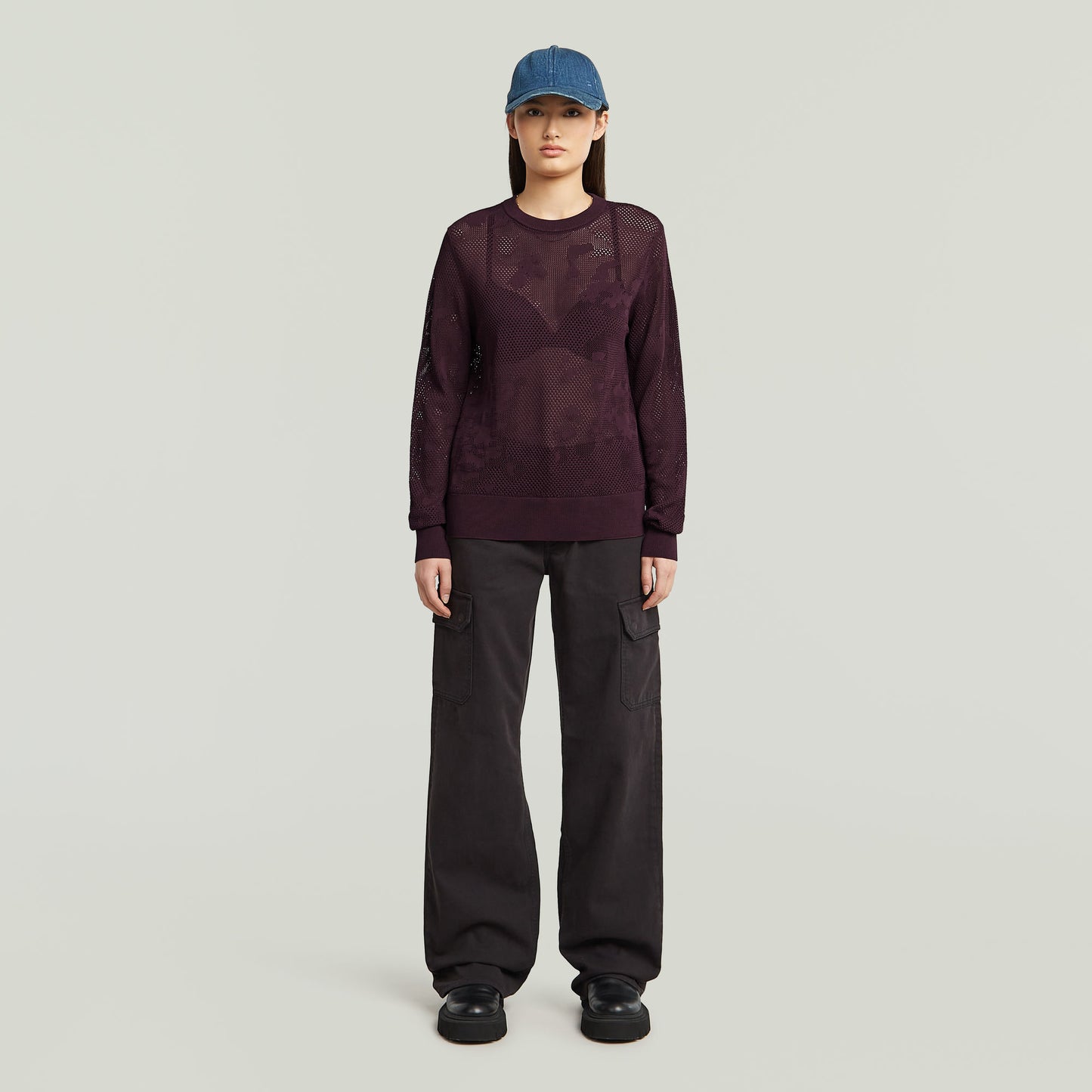 Jersey de punto Pointelle