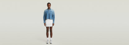 Minifalda Button Through