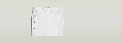 Minifalda Button Through
