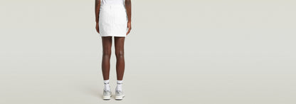 Minifalda Button Through