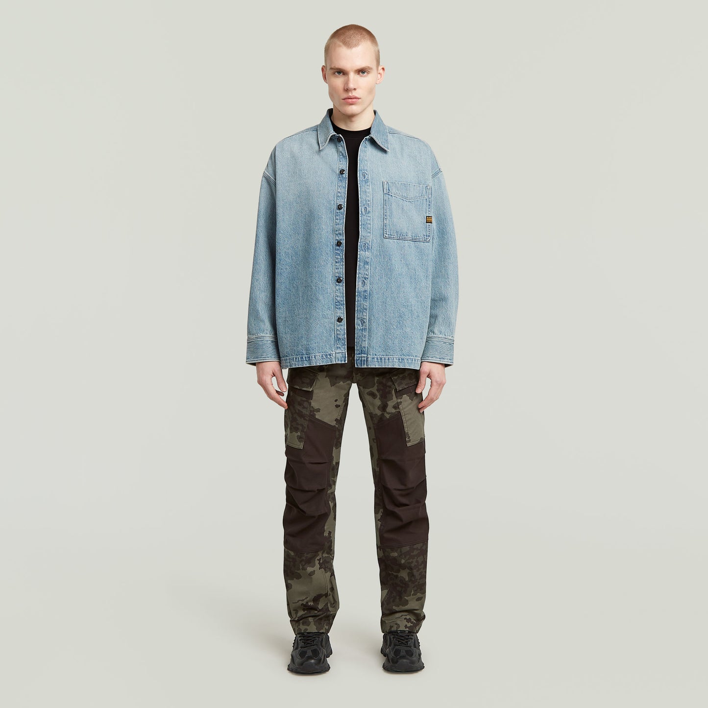 Pantalones 3D Regular Straight Cargo