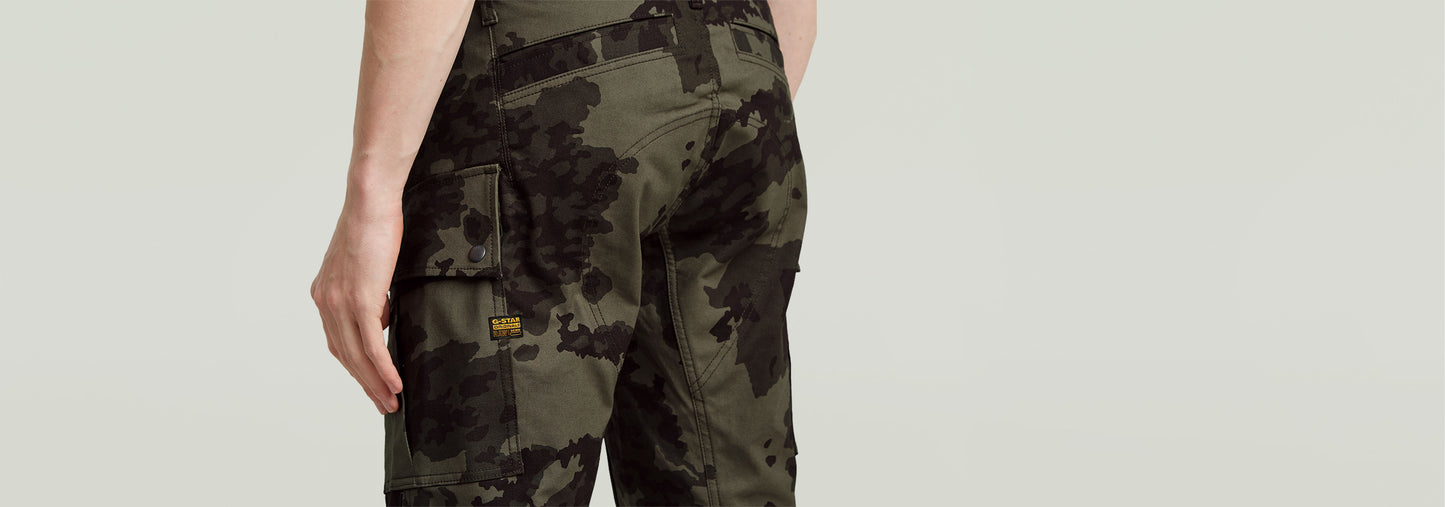 Pantalones 3D Regular Straight Cargo