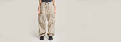 Pantalones Balloon Cargo de talle alto