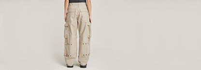 Pantalones Balloon Cargo de talle alto