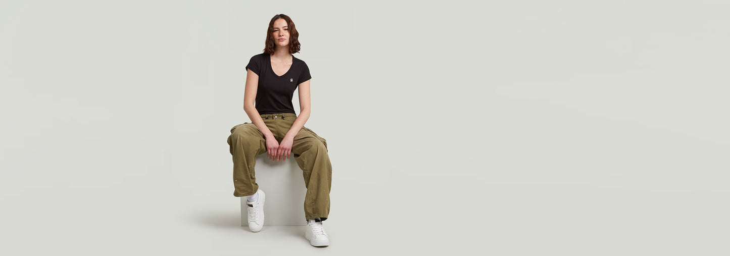 Pantalones Balloon Cargo