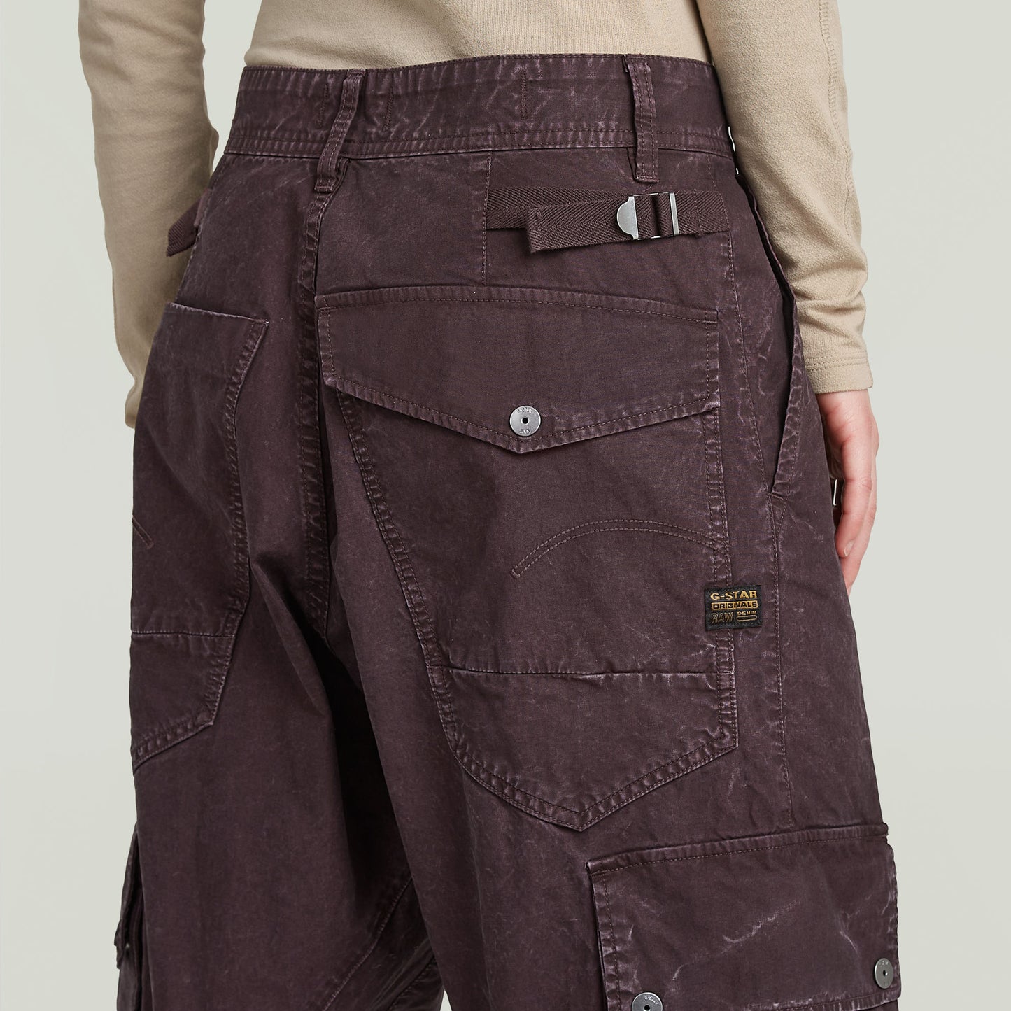 Pantalones Cargo 3D Boyfriend Multi Pocket